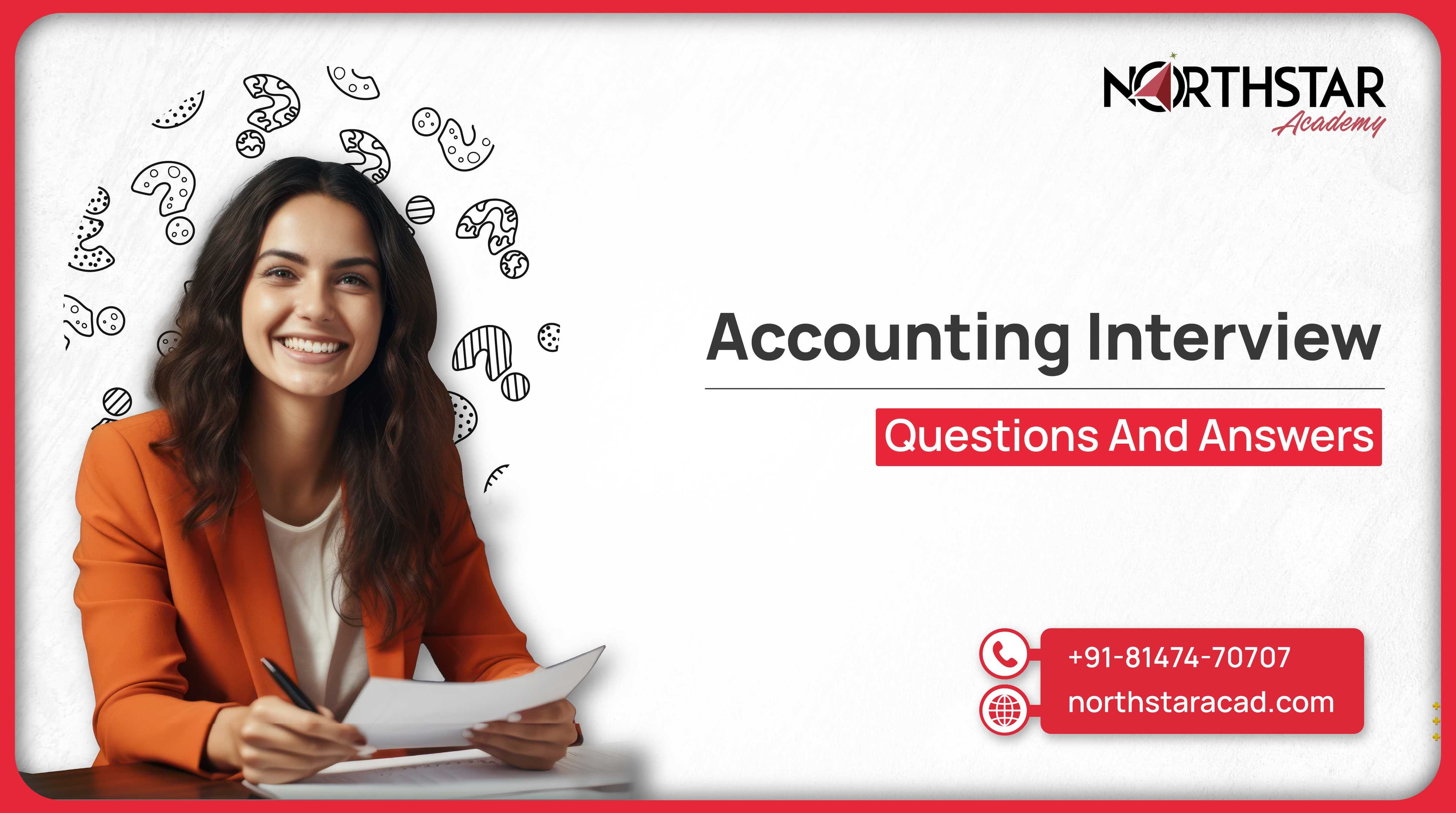 Top Accounting Interview Questions and Answers